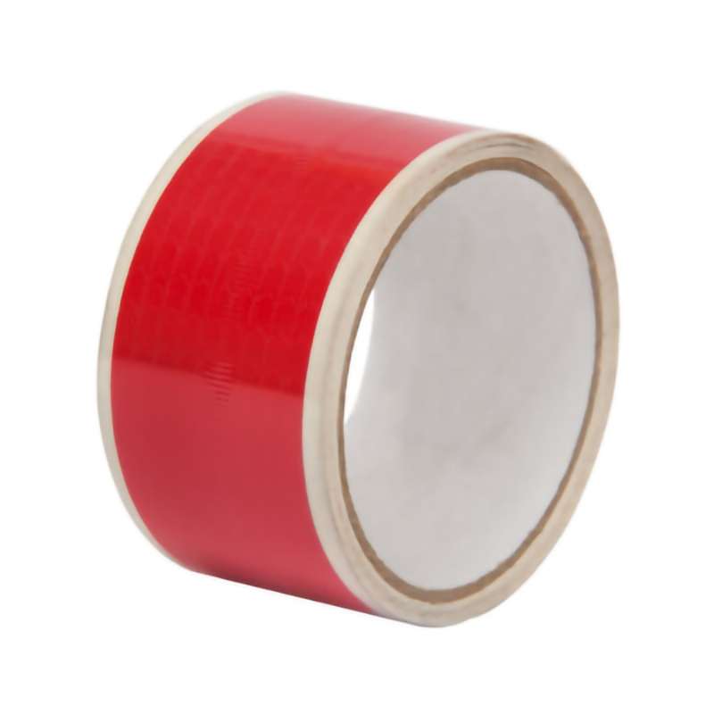 Inspection Arrows, Vinyl, 3/16"x1/4", 3" Core, 6.4mil, Red, 5000/Roll